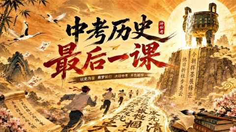 【带讲稿】【初三下】【历史】九年级中考考前冲刺主题班会：带着历史的勇气，走进考场20260609