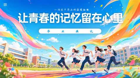 【通用】【毕业典礼】主题班会：让青春的记忆留在心里20260615